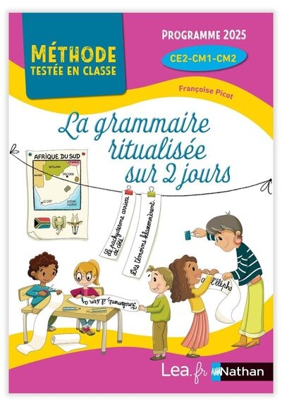 La grammaire ritualisée sur 2 jours - ce2-cm1-cm2 - Image principale