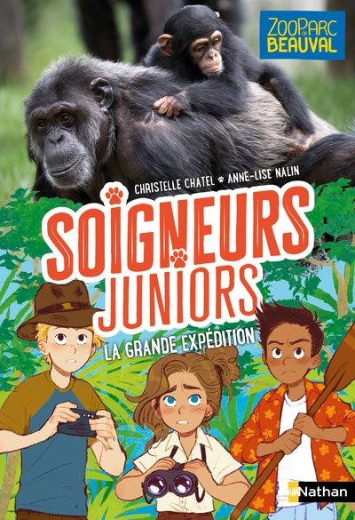 Soigneurs juniors - tome 11 - la grande expédition - Image principale