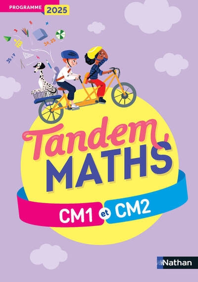 Tandem - maths cm1 cm2 - manuel - programme 2025 - Image principale