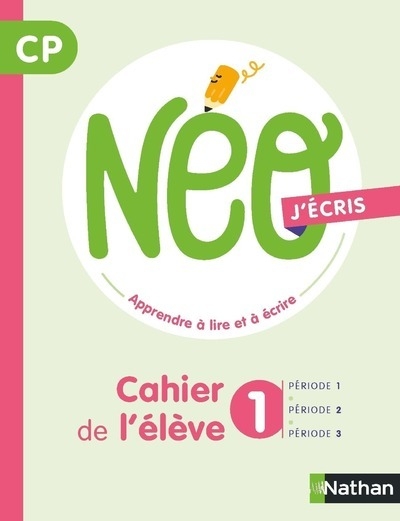 Neo j'écris cp - cahier de l'élève 1 - Image principale