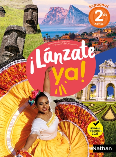 ¡lánzate ya! espagnol 2de - manuel élève - 2025 - Image principale