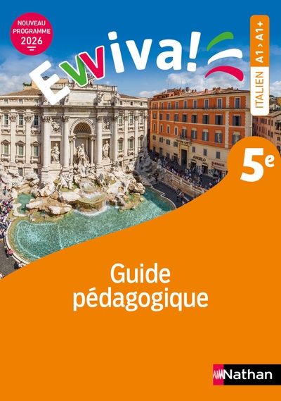 Italien 5e - livre professeur - 2026 - Image principale