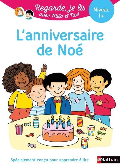 Regarde je lis ! une histoire à lire tout seul - l'anniversaire de noé niv 1+ - Image principale