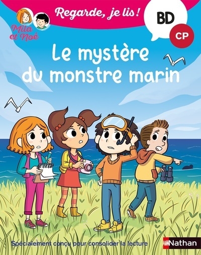 Regarde je lis ! bd le mystère du monstre marin - Image principale