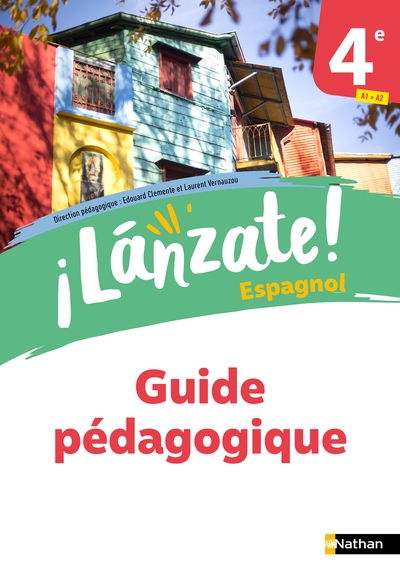 ¡lanzáte! 4e - guide pédagogique - 2023 - Image principale