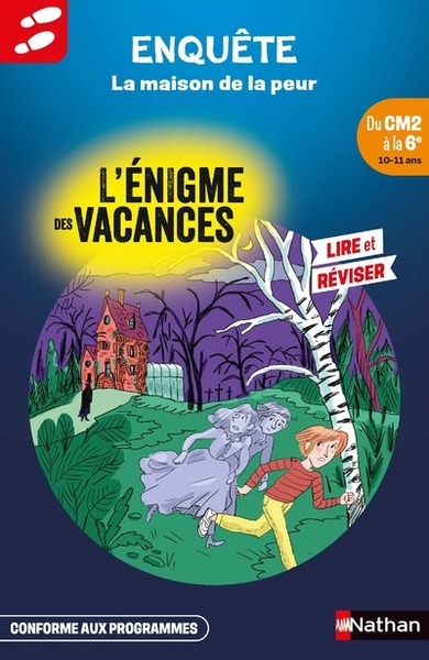 L'énigme des vacances du cm2 à la 6e la maison de la peur - Image principale