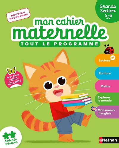 Mon cahier maternelle grande section 5-6 ans - Image principale