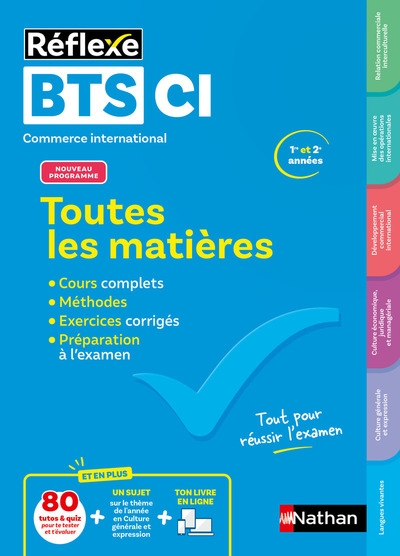Toutes les matières bts commerce international - réflexe n° 15 - Image principale