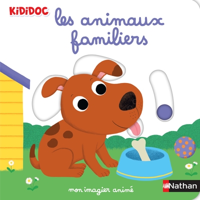 Mon imagier animé les animaux familiers - Image principale