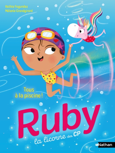 Ruby la licorne des cp : tous à la piscine ! - Image principale