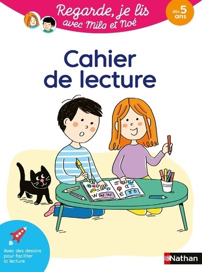 Cahier de lecture - regarde je lis ! - Image principale