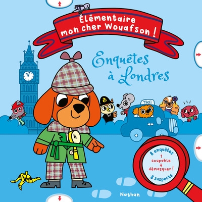 Elémentaire mon cher wouafson ! - enquêtes à londres - Image principale