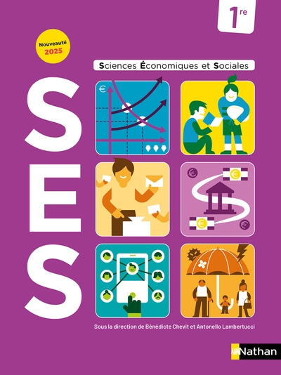Sciences economiques & sociales (ses) 1re - manuel de l'élève - 2025 - Image principale