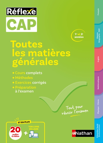 Toutes les matières générales cap - réflexe n° 20 - Image principale