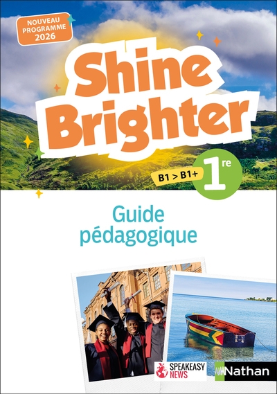 Shine brighter anglais 1re - guide pédagogique - 2026 - Image principale