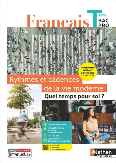 Rythmes et cadences de la vie moderne : quel temps pour soi ? thème limitatif - français terminale bac pro 2024 - Image principale