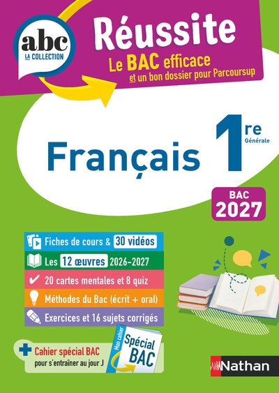 Abc réussite français 1re 2027 - Image principale