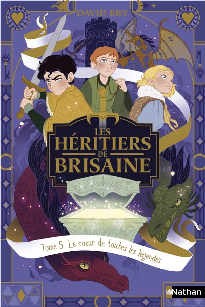 Les héritiers de brisaine t5 - le coeur de toutes les légendes - Image principale