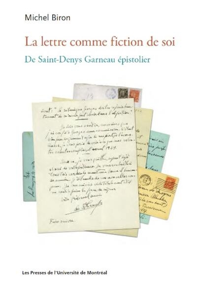 La lettre comme fiction de soi - Image principale