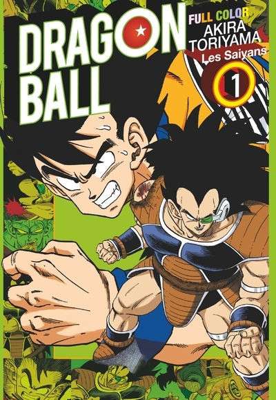 Dragon ball - full color - les saiyans - tome 01 - Image principale