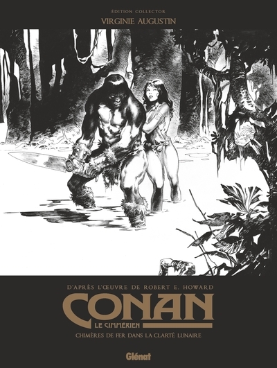Conan le cimmérien - chimères de fer dans la clarté lunaire n&b - Image principale