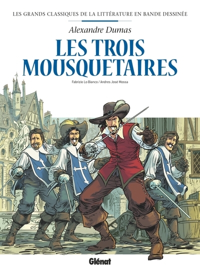 Les trois mousquetaires en bd - Image principale