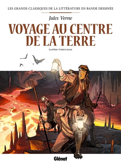 Voyage au centre de la terre en bd - Image principale