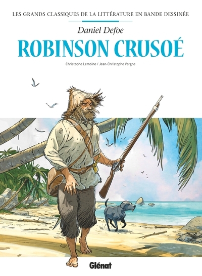 Robinson crusoé en bd - Image principale
