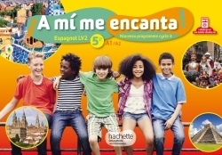 A mi me encanta espagnol cycle 4 / 5e lv2 - livre de l'élève - éd. 2016 - Image principale