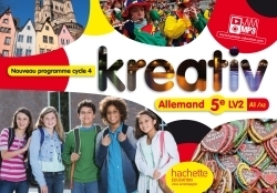 Kreativ allemand cycle 4 / 5e lv2 - éd. 2016 - Image principale
