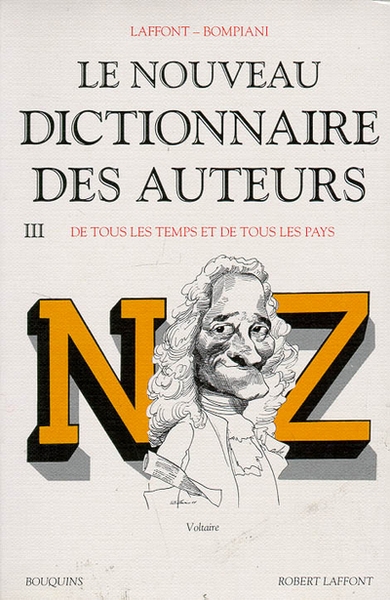 Nouveau dictionnaire des auteurs - tome 3 - Image principale