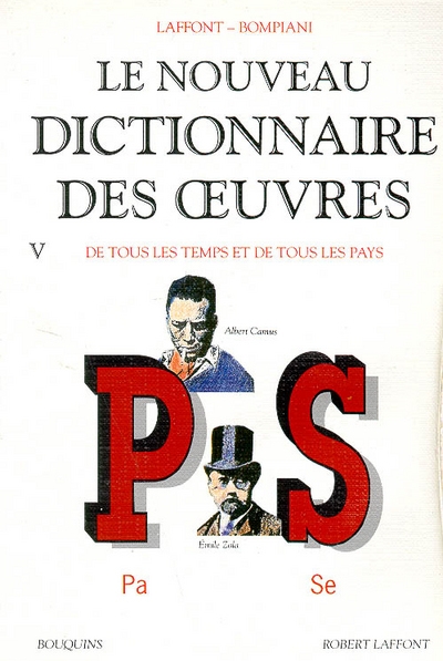 Nouveau dictionnaire des oeuvres - tome 5 - Image principale