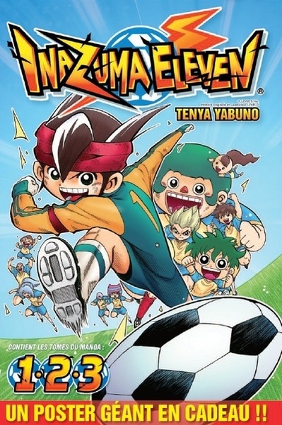 Coffret inazuma eleven (tome 1 à tome 3 + poster) - Image principale