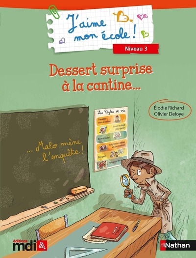 J'aime mon école ! niveau 3 - dessert surprise à la cantine... - Image principale