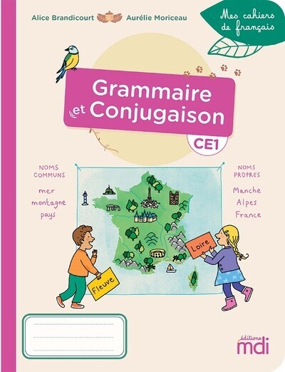 Mes cahiers de français - grammaire-conjugaison ce1 - Image principale