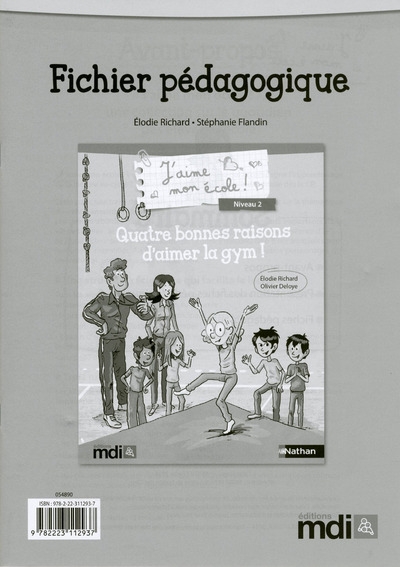 J'aime mon école ! niveau 2 - quatre bonnes raisons d'aimer la gym ! fiche pédagogique - Image principale