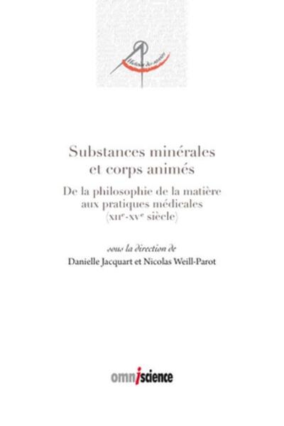 Substances minérales et corps animés - Image principale