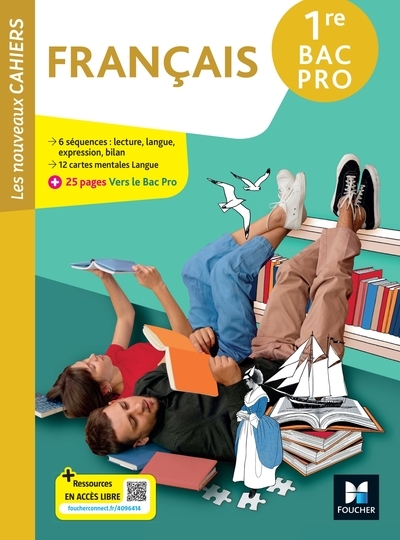 Les nouveaux cahiers - français - 1re bac pro - éd. 2026 - livre élève - Image principale