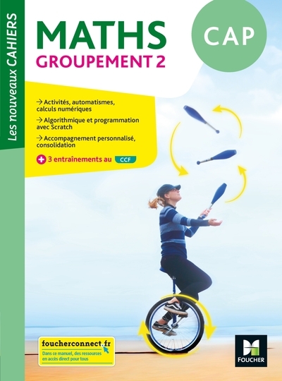 Les nouveaux cahiers - mathematiques cap groupement 2 - ed. 2020 - livre élève - Image principale