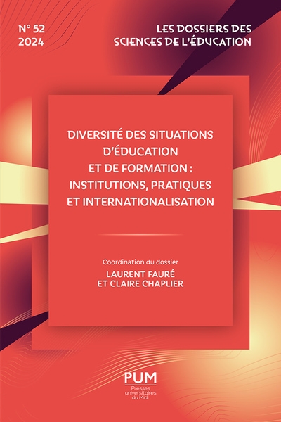 Diversité des situations d’éducation et de formation : institutions, pratiques et internationalisation - Image principale