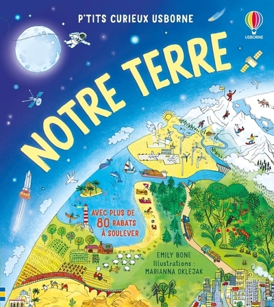 Notre terre - p'tits curieux usborne - dès 5 ans - Image principale