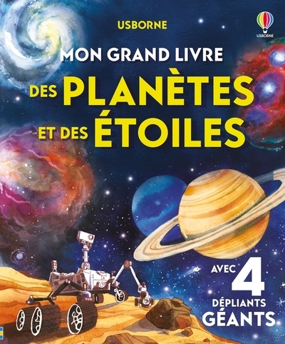 Mon grand livre des planètes et des étoiles - dès 4 ans - Image principale