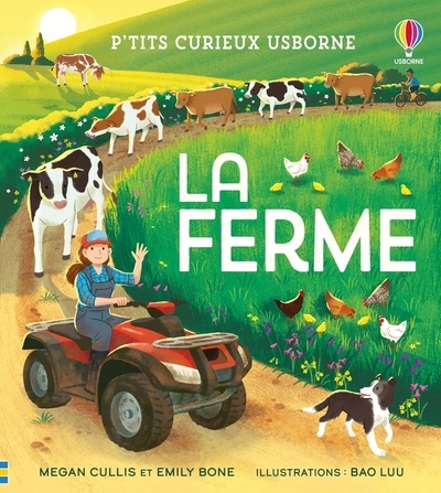 La ferme - p'tits curieux usborne - dès 5 ans - Image principale