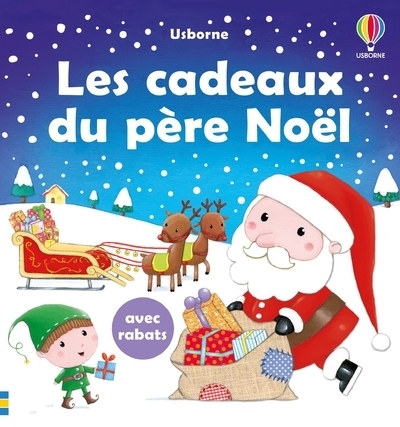 Les cadeaux du père-noël - livre à rabats - dès 1 an - Image principale