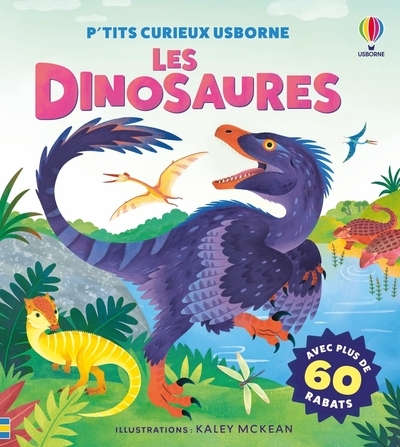 Les dinosaures - p'tits curieux usborne - dès 5 ans - Image principale