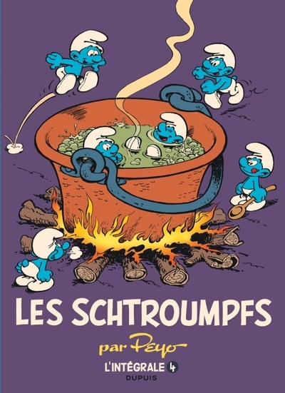 Les schtroumpfs - l'intégrale - tome 4 - 1975-1988 - Image principale
