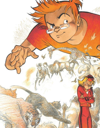 Le spirou de ... - tome 10 - la lumière de bornéo (luxe) - Image principale