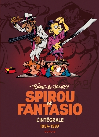 Spirou et fantasio - l'intégrale - tome 14 - tome & janry 1984-1987 - Image principale