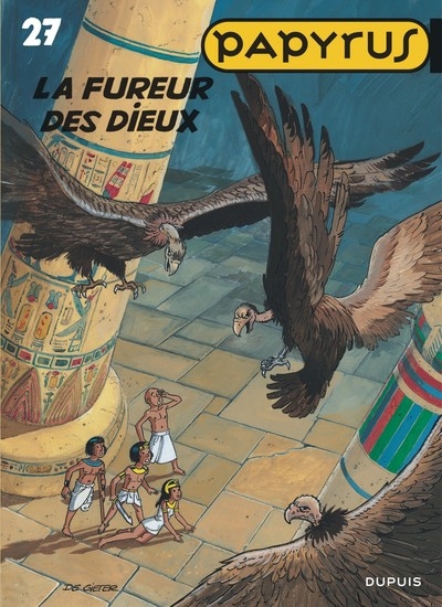 Papyrus - tome 27 - la fureur des dieux - Image principale