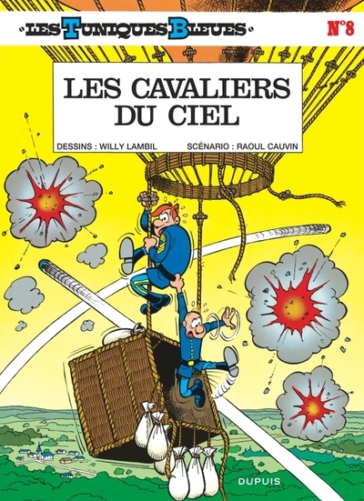 Les tuniques bleues - tome 8 - les cavaliers du ciel - Image principale